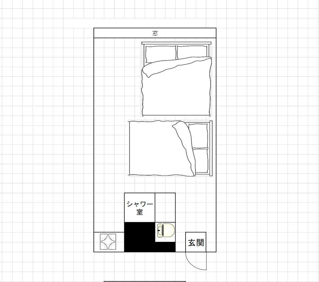 Namba Garden Square Apartment Osaka Zewnętrze zdjęcie